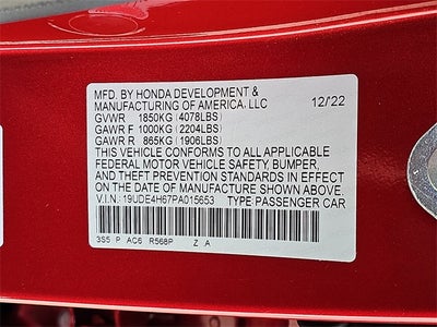 2023 Acura Integra A-Spec Tech Package