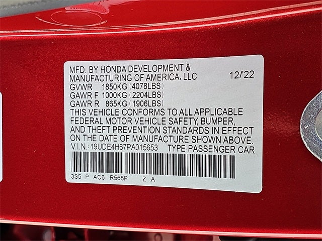 2023 Acura Integra A-Spec Tech Package