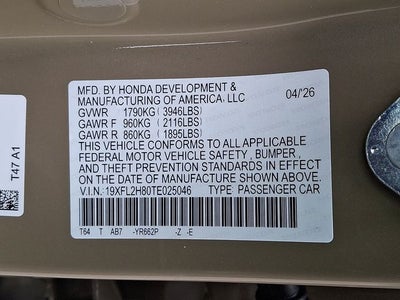 2026 Honda Civic Sport