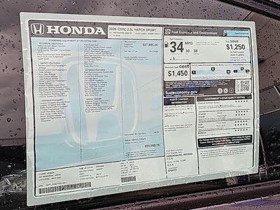 2026 Honda Civic Sport