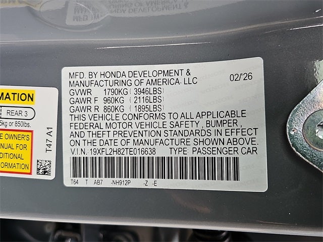 2026 Honda Civic Sport