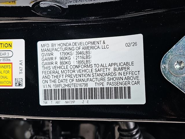 2026 Honda Civic Sport