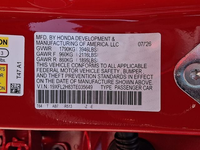 2026 Honda Civic Sport