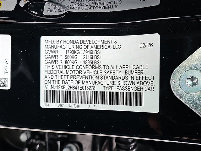 2026 Honda Civic Sport