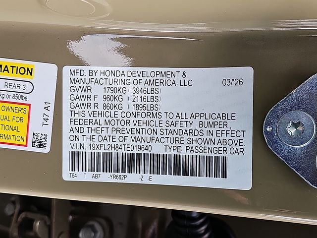 2026 Honda Civic Sport