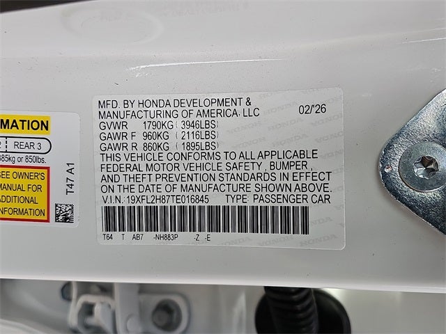 2026 Honda Civic Sport