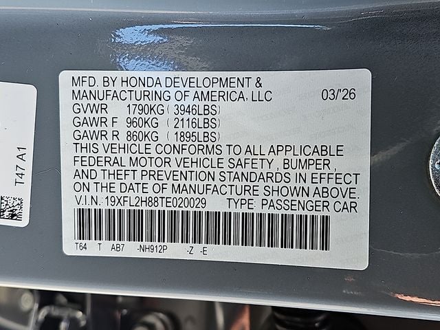 2026 Honda Civic Sport