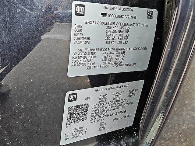 2023 Chevrolet Silverado 1500 LT