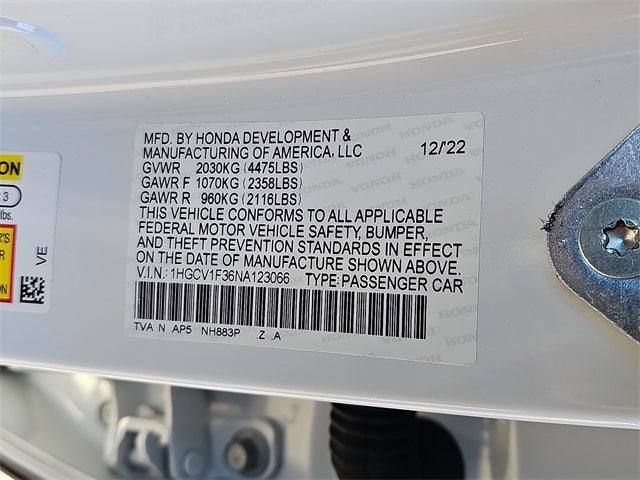 2022 Honda Accord Sport