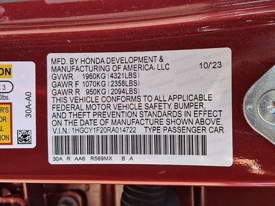 2024 Honda Accord LX