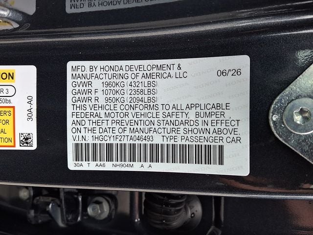 2026 Honda Accord LX