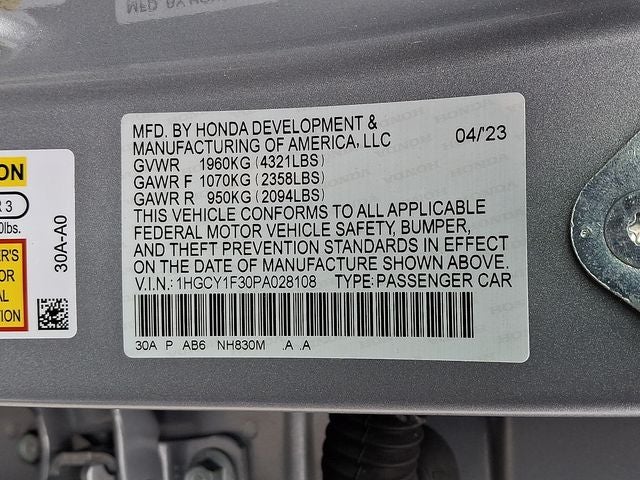 2023 Honda Accord EX