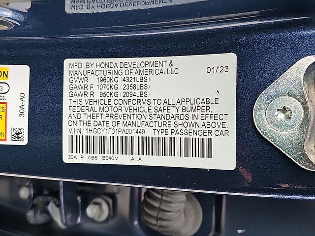 2023 Honda Accord EX