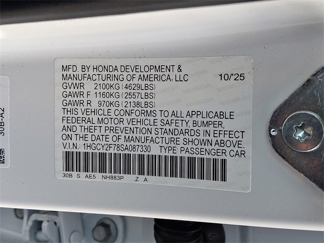 2025 Honda Accord Hybrid Sport-L