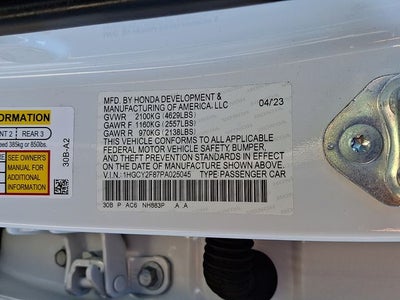 2023 Honda Accord Hybrid Touring