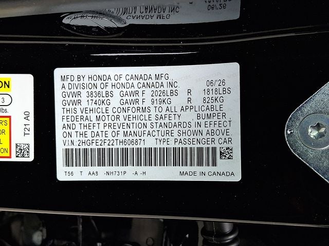2026 Honda Civic LX