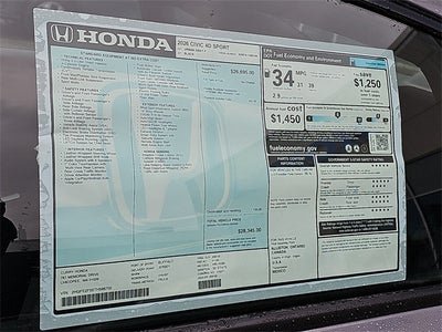 2026 Honda Civic Sport