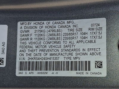2025 Honda CR-V LX