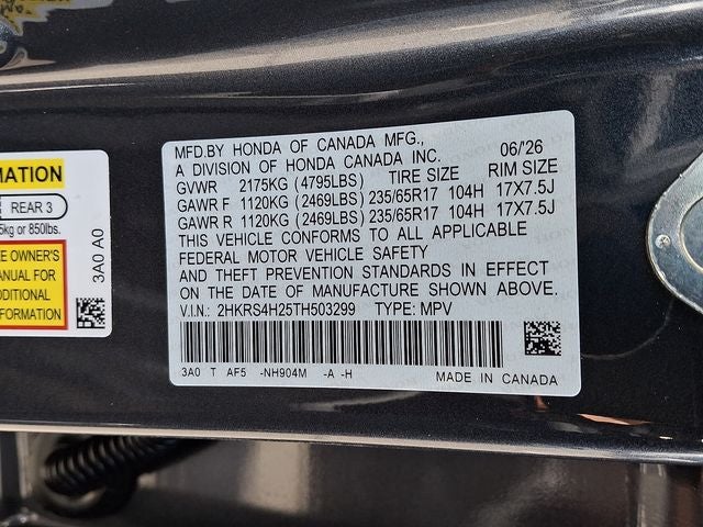 2026 Honda CR-V LX