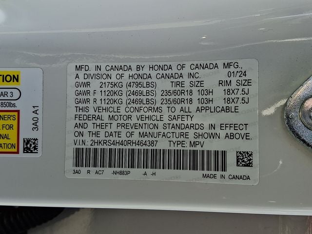 2024 Honda CR-V EX