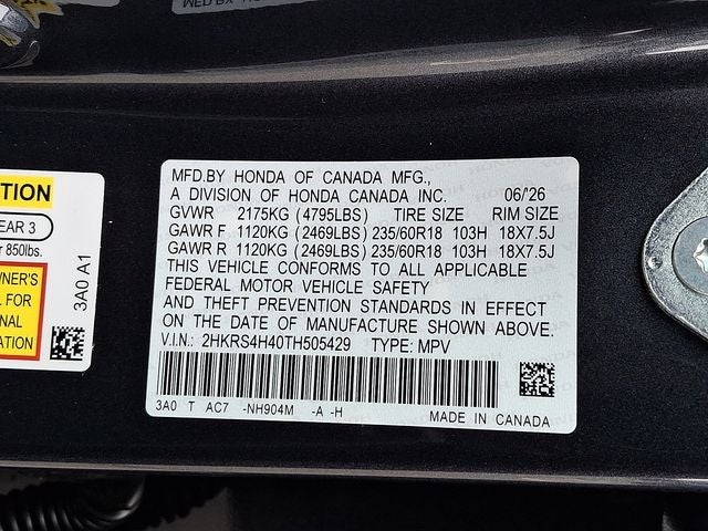 2026 Honda CR-V EX