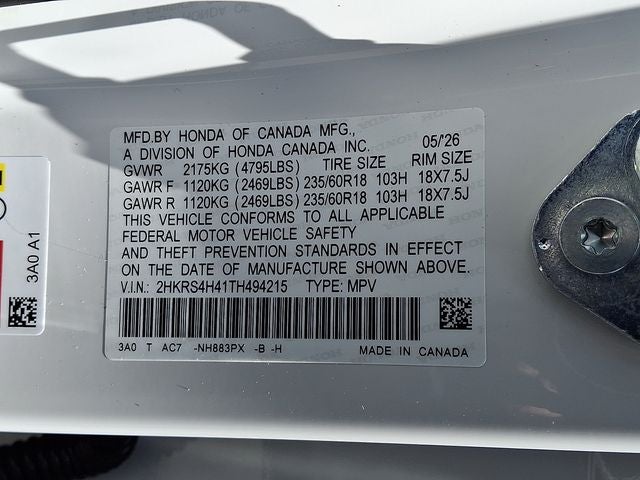 2026 Honda CR-V EX