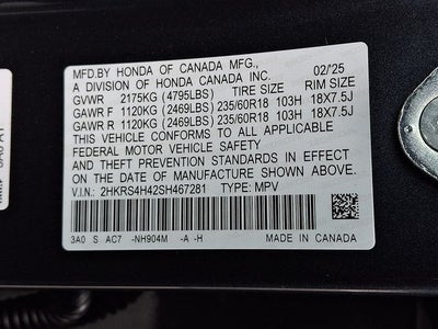 2025 Honda CR-V EX
