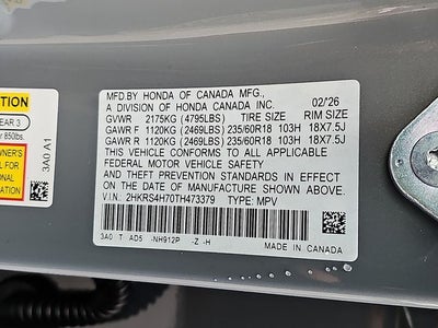 2026 Honda CR-V EX-L