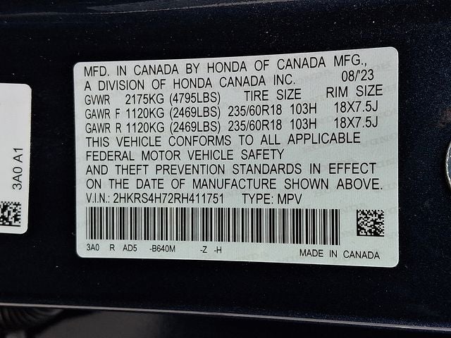 2024 Honda CR-V EX-L
