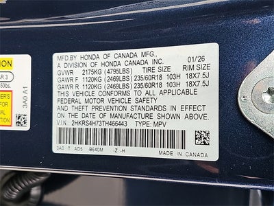 2026 Honda CR-V EX-L