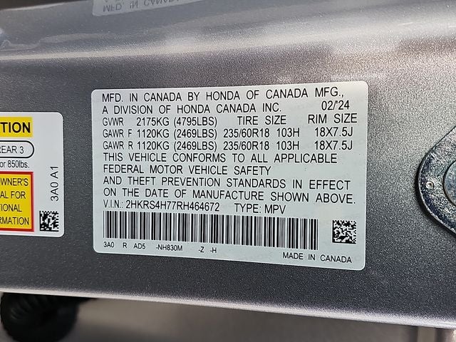 2024 Honda CR-V EX-L