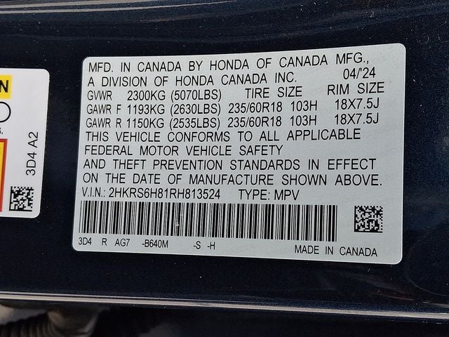 2024 Honda CR-V Hybrid Sport-L