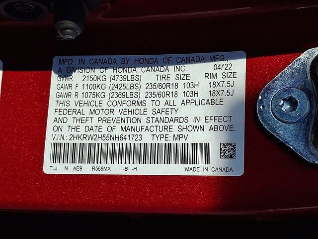 2022 Honda CR-V EX
