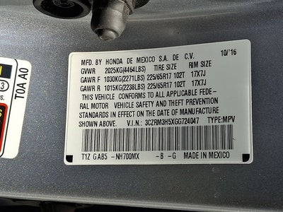 2016 Honda CR-V EX
