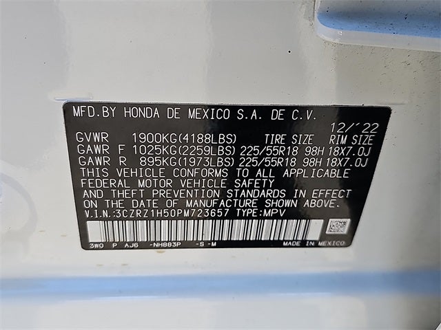 2023 Honda HR-V Sport