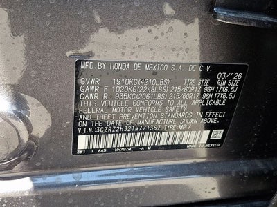 2026 Honda HR-V LX