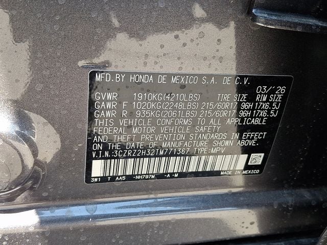 2026 Honda HR-V LX