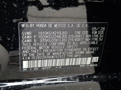 2027 Honda HR-V LX