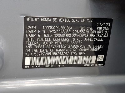 2024 Honda HR-V Sport