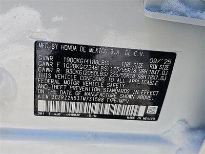 2026 Honda HR-V Sport