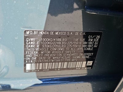 2026 Honda HR-V Sport