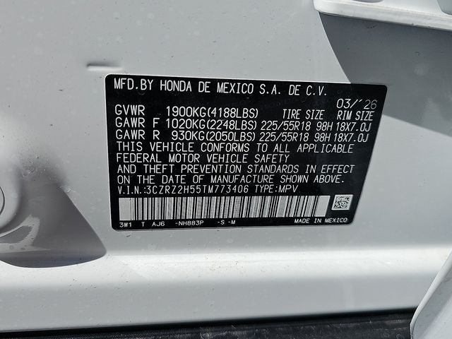 2026 Honda HR-V Sport