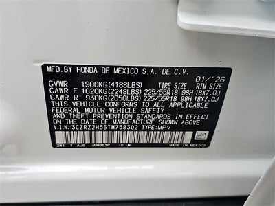 2026 Honda HR-V Sport