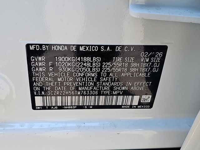 2026 Honda HR-V Sport