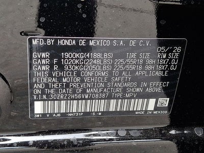 2027 Honda HR-V Sport