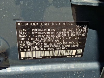 2027 Honda HR-V Sport