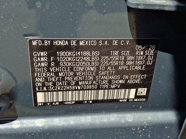 2027 Honda HR-V Sport