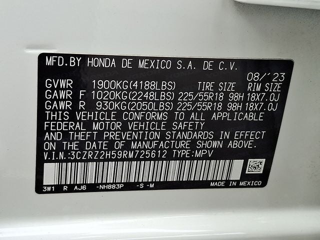 2024 Honda HR-V Sport