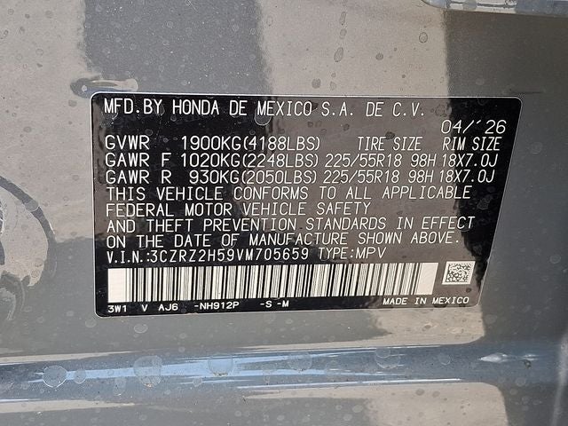 2027 Honda HR-V Sport