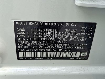 2027 Honda HR-V Sport